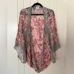 Kimono top by Anthropologie. 100% rayon. Perfect condition.